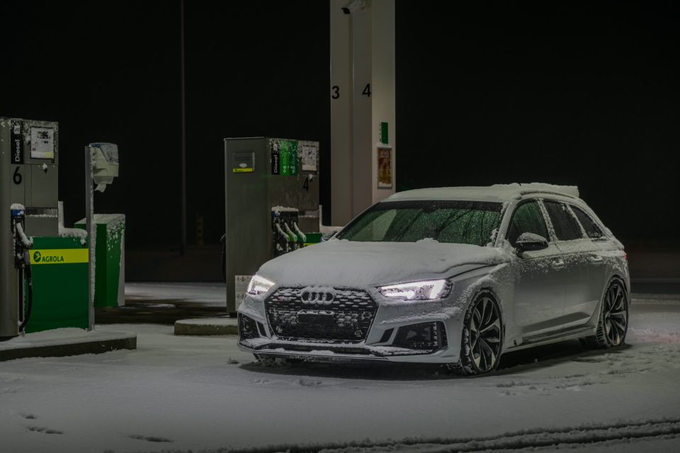 A club member’s Audi RS