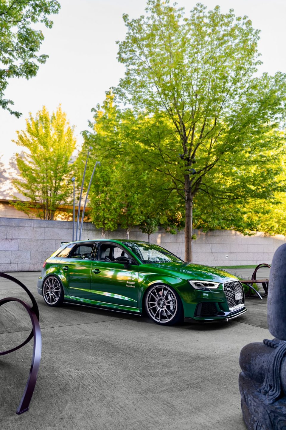 A club member’s Audi RS