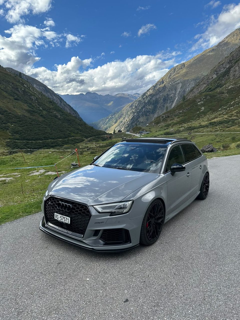 A club member’s Audi RS