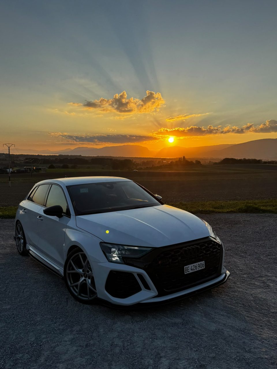 A club member’s Audi RS
