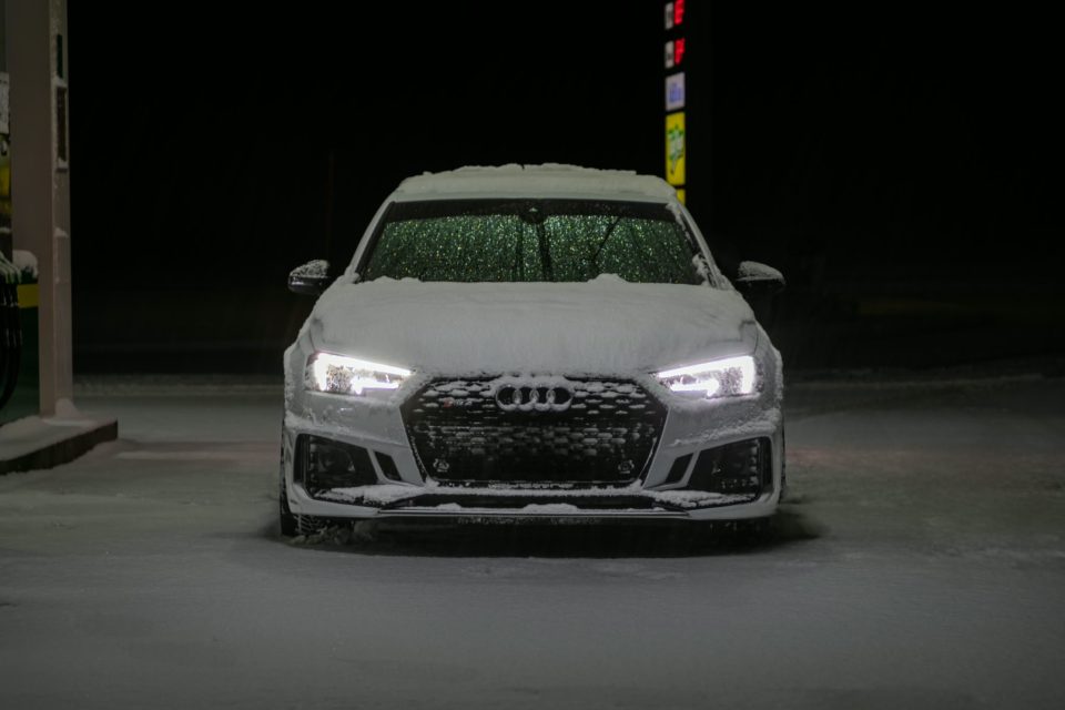 A club member’s Audi RS