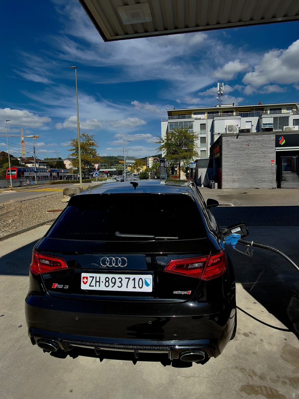 A club member’s Audi RS
