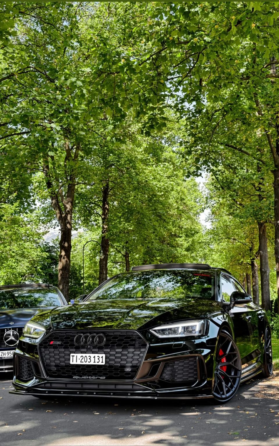 A club member’s Audi RS