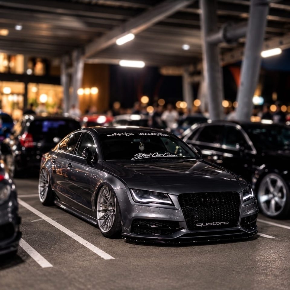 A club member’s Audi RS
