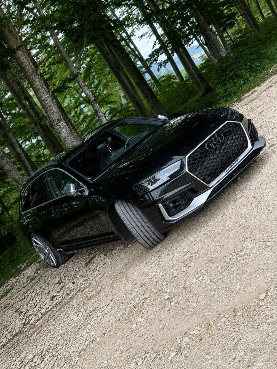 A club member’s Audi RS