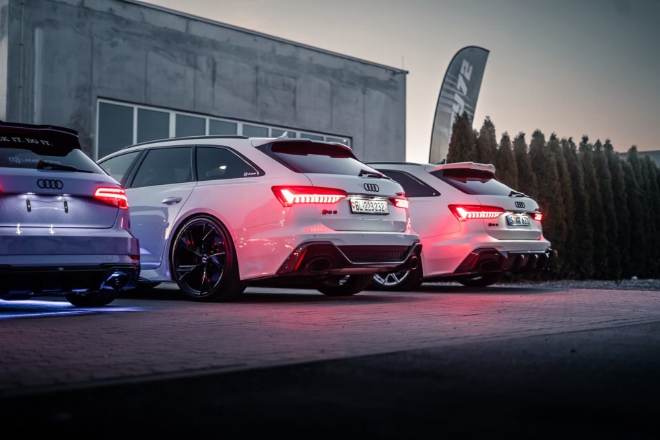 A club member’s Audi RS