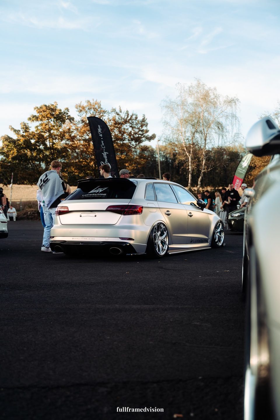A club member’s Audi RS
