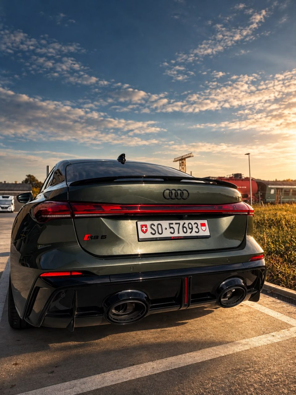 A club member’s Audi RS