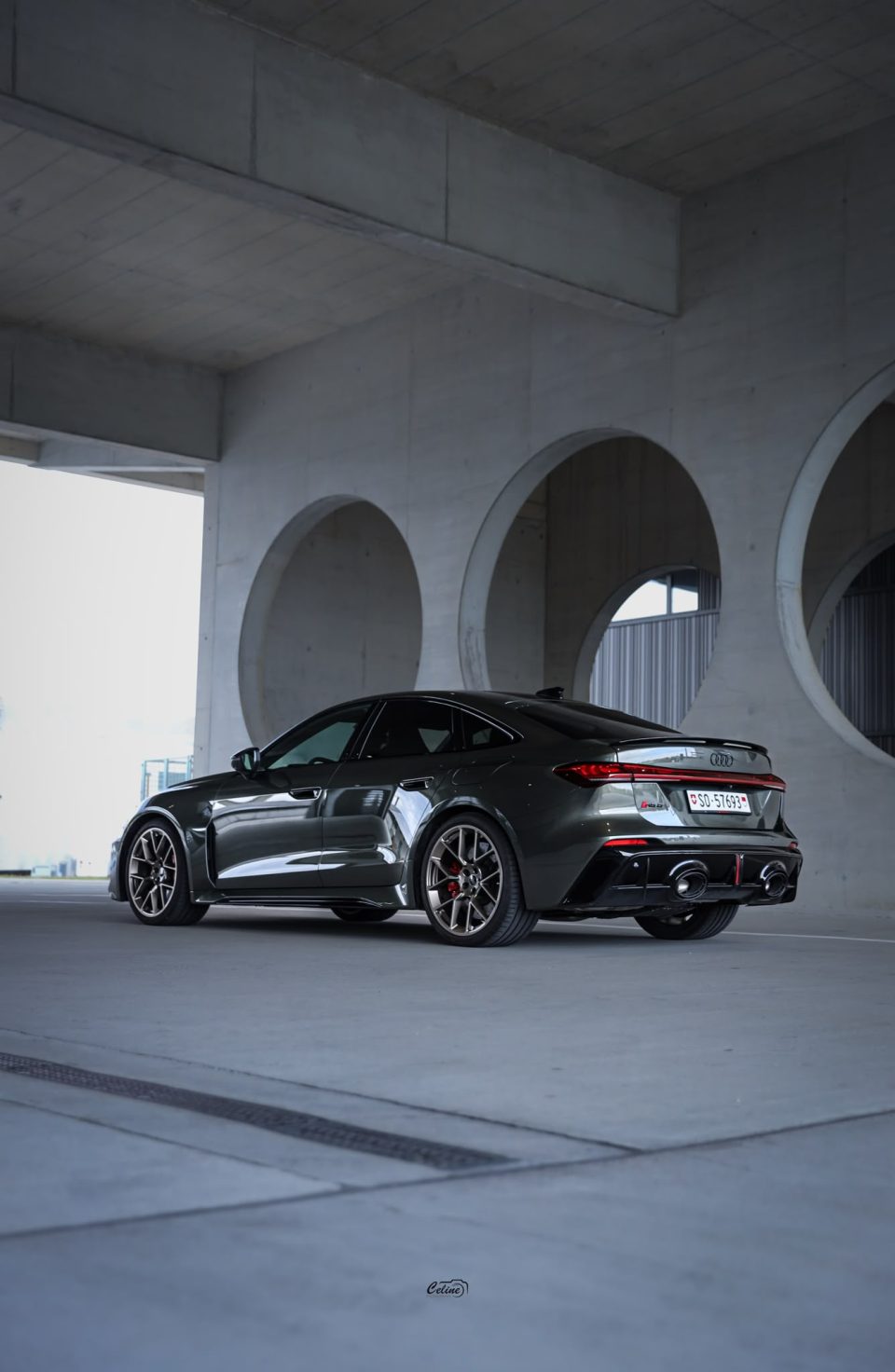 A club member’s Audi RS