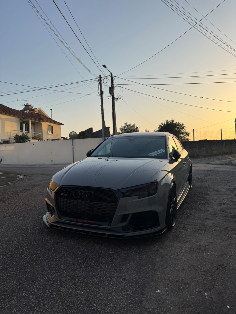 A club member’s Audi RS