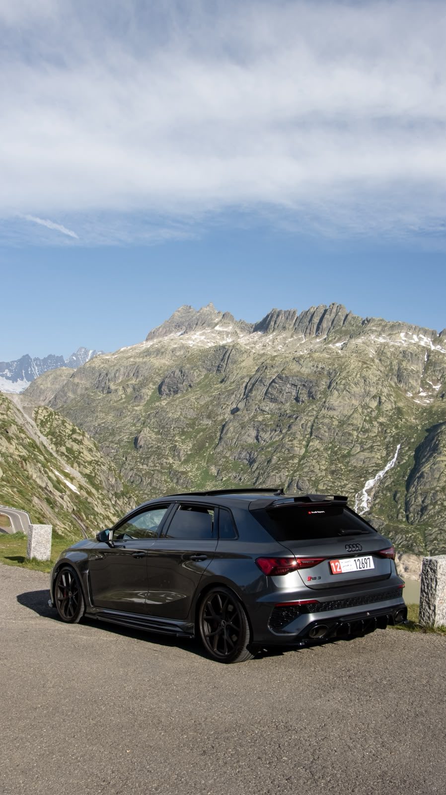 A club member’s Audi RS