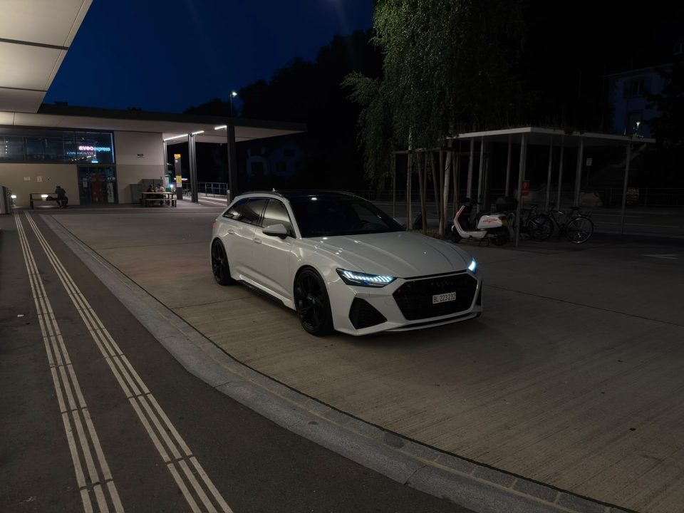A club member’s Audi RS