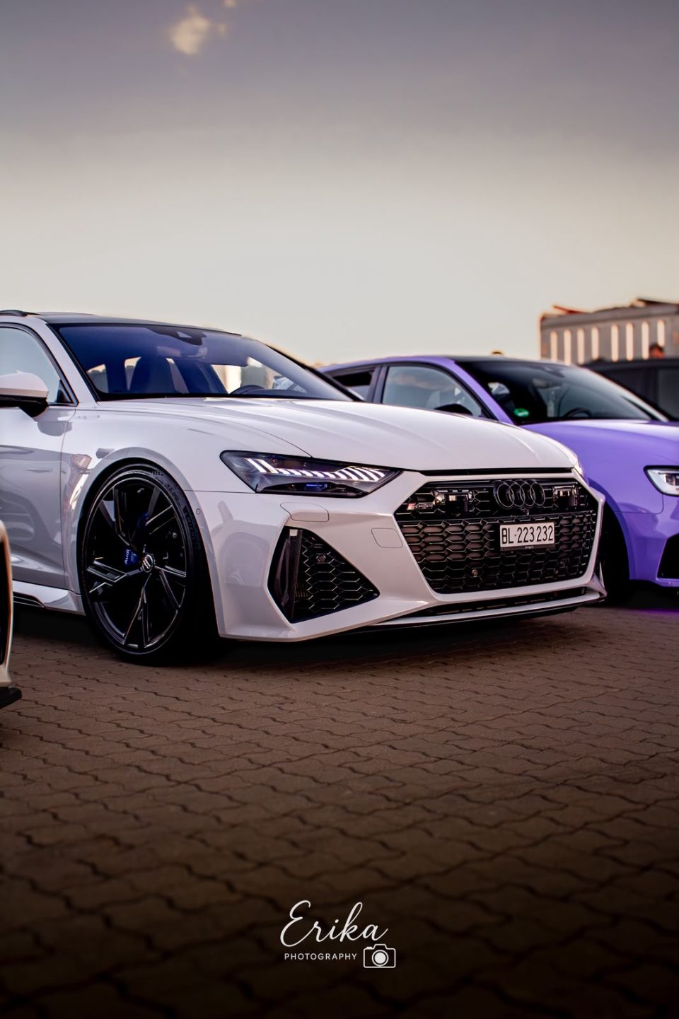 A club member’s Audi RS