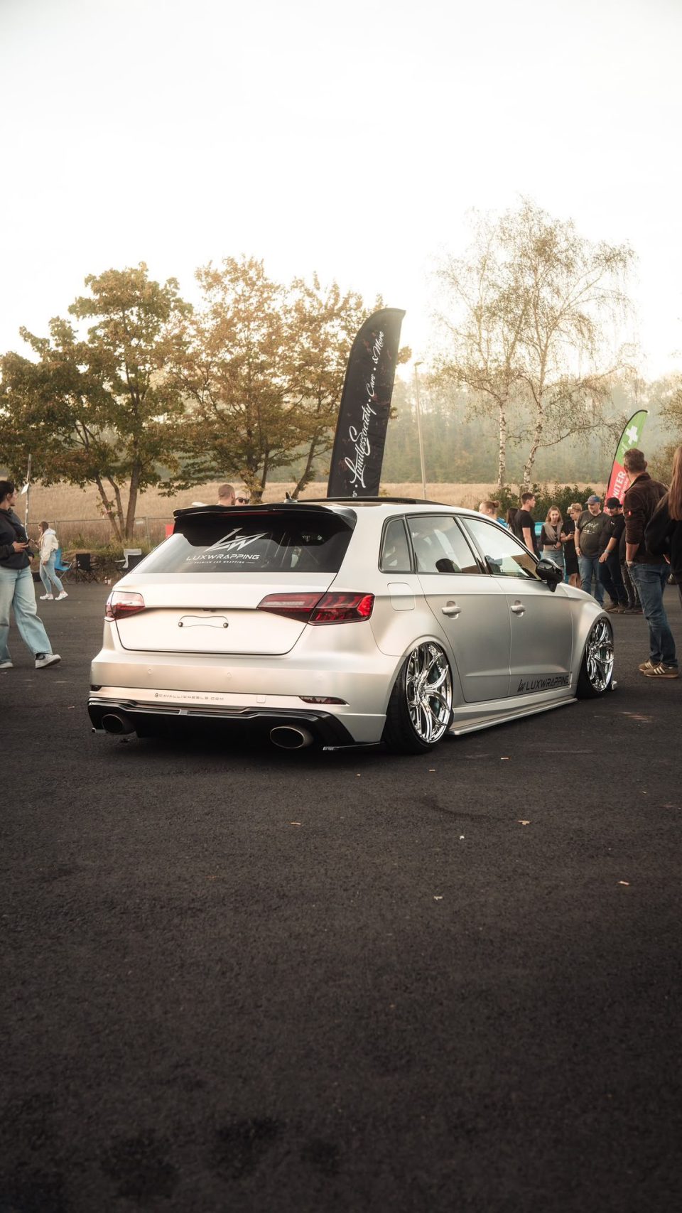 A club member’s Audi RS