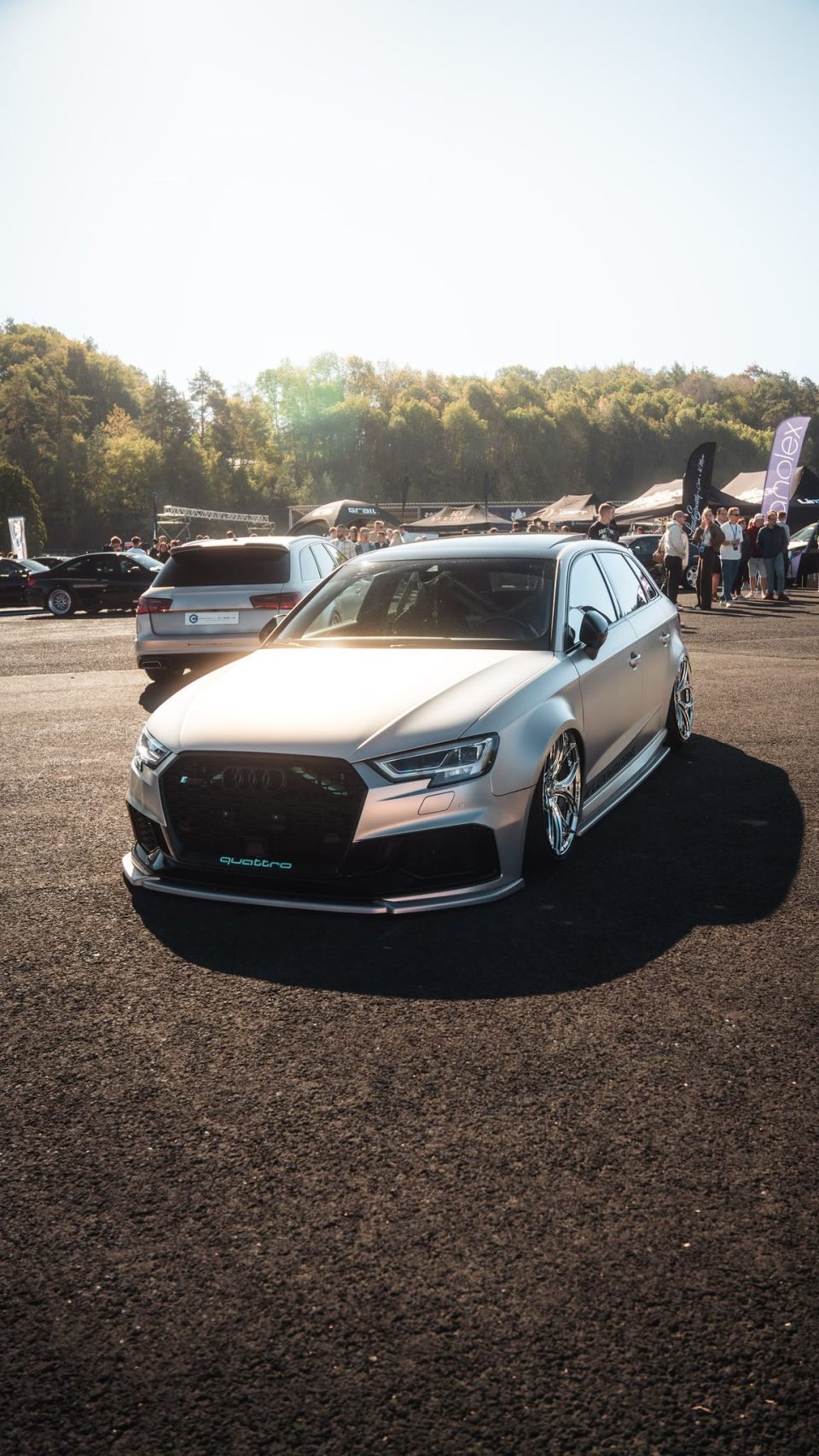 A club member’s Audi RS