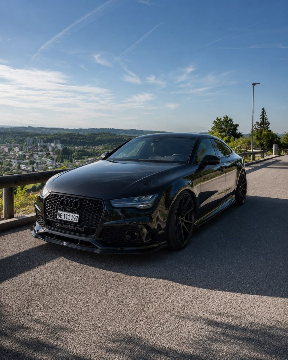 A club member’s Audi RS