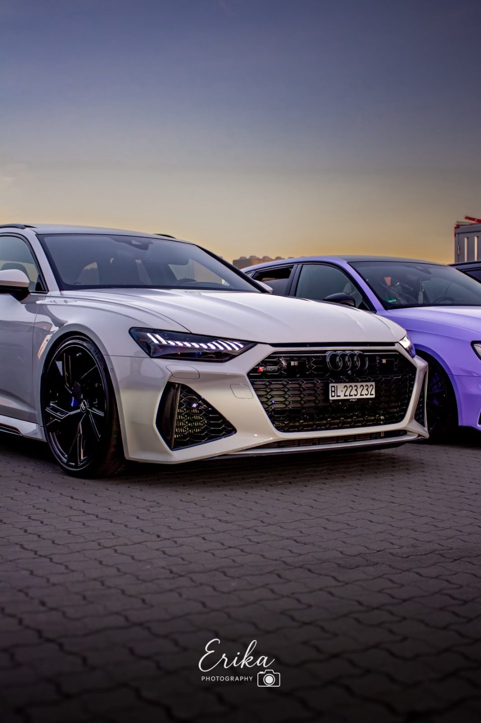 A club member’s Audi RS