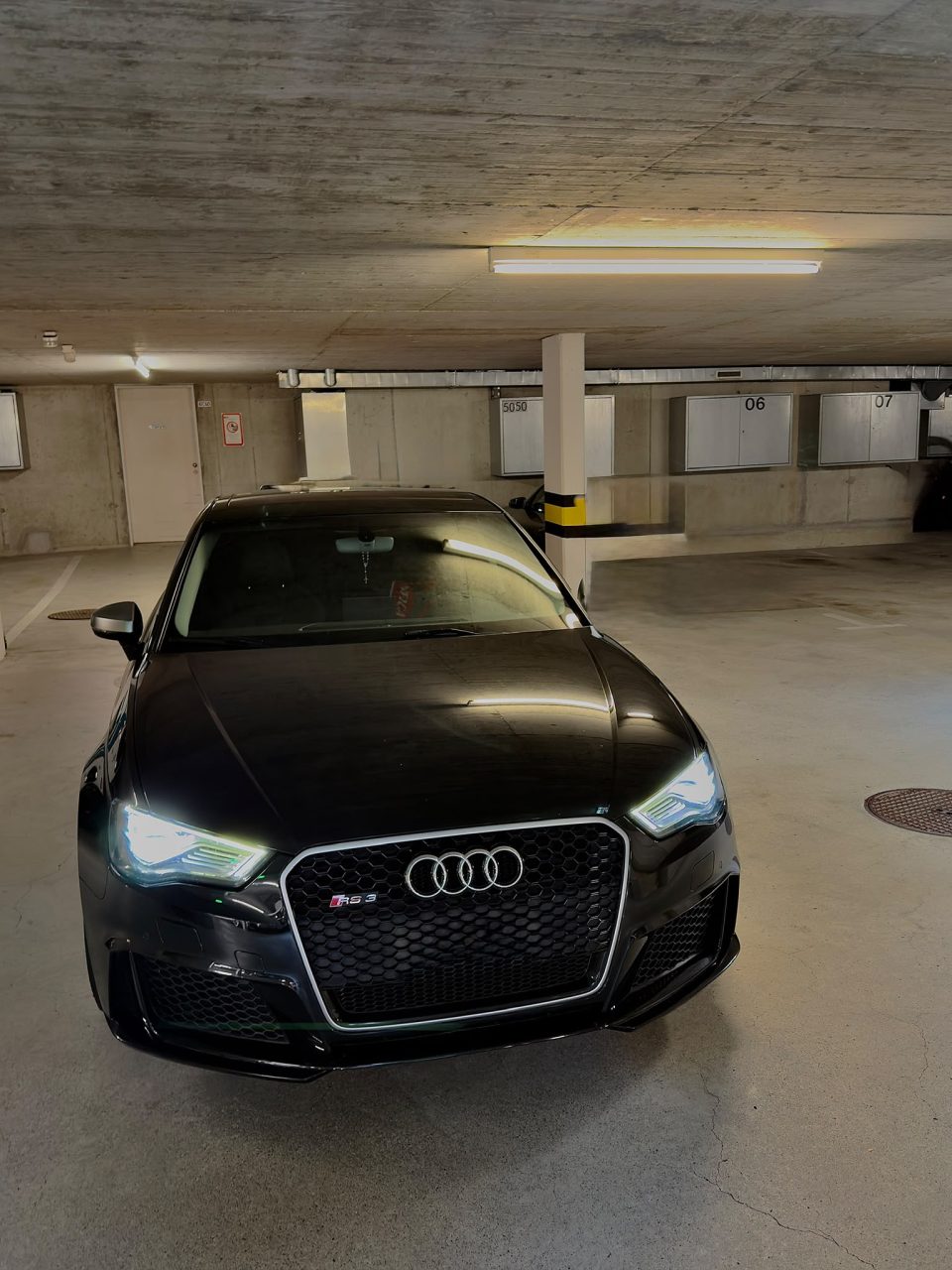 A club member’s Audi RS