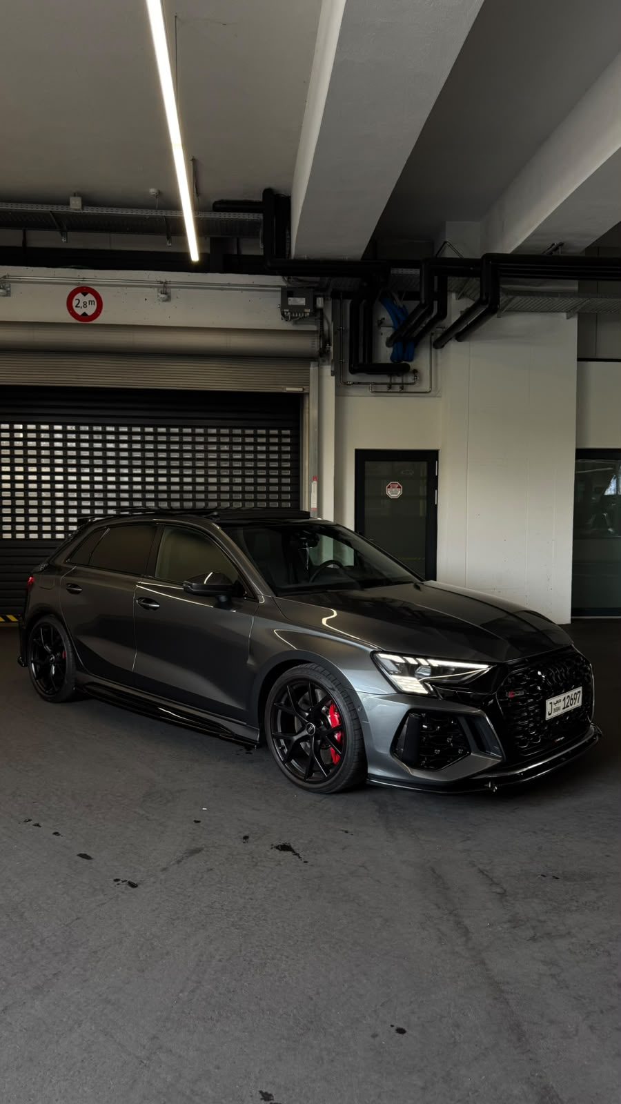 A club member’s Audi RS