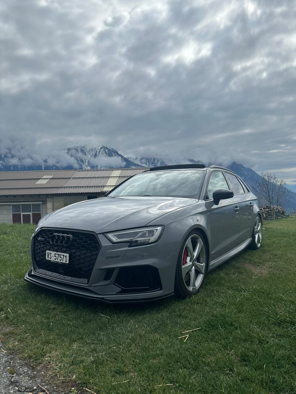 A club member’s Audi RS