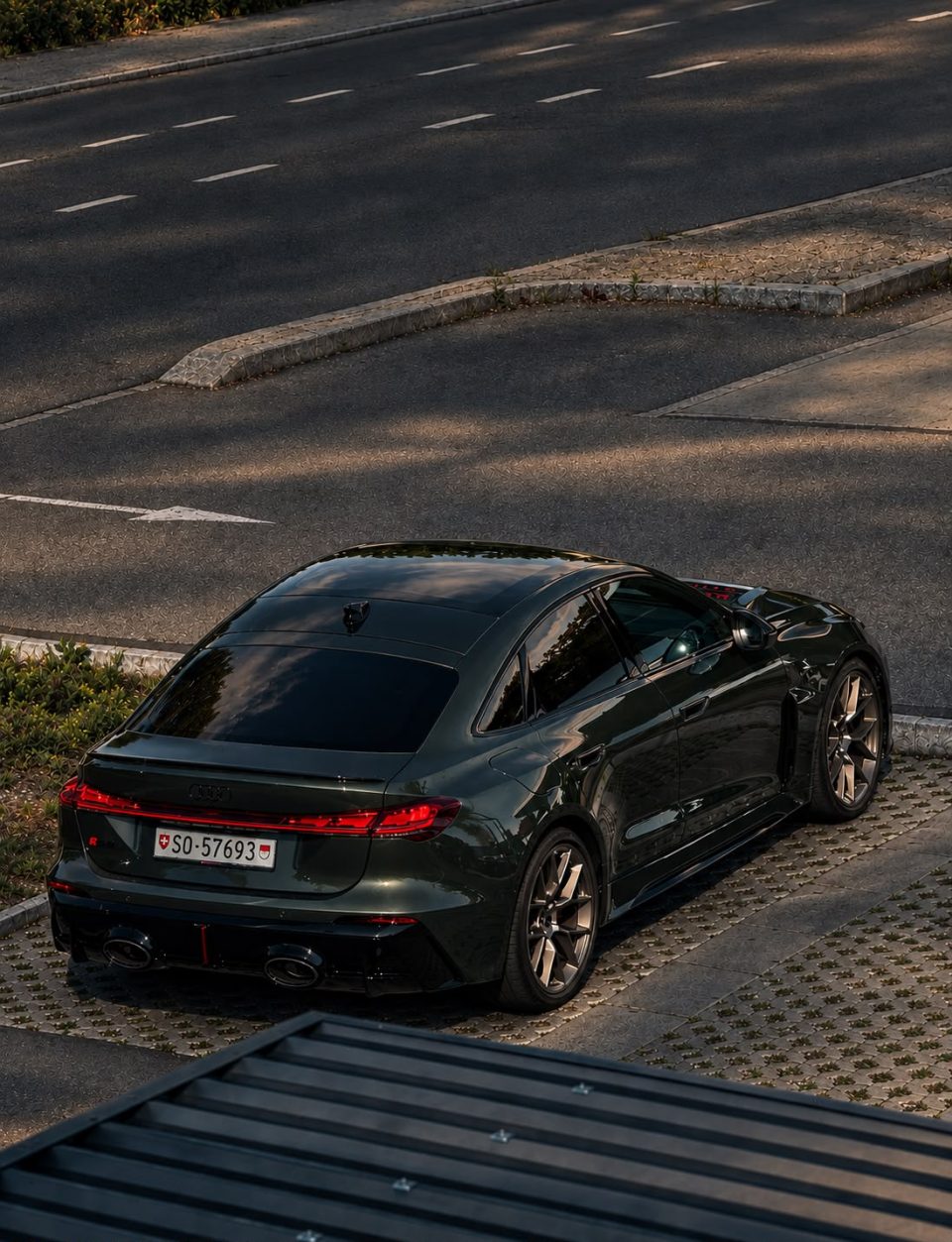 A club member’s Audi RS