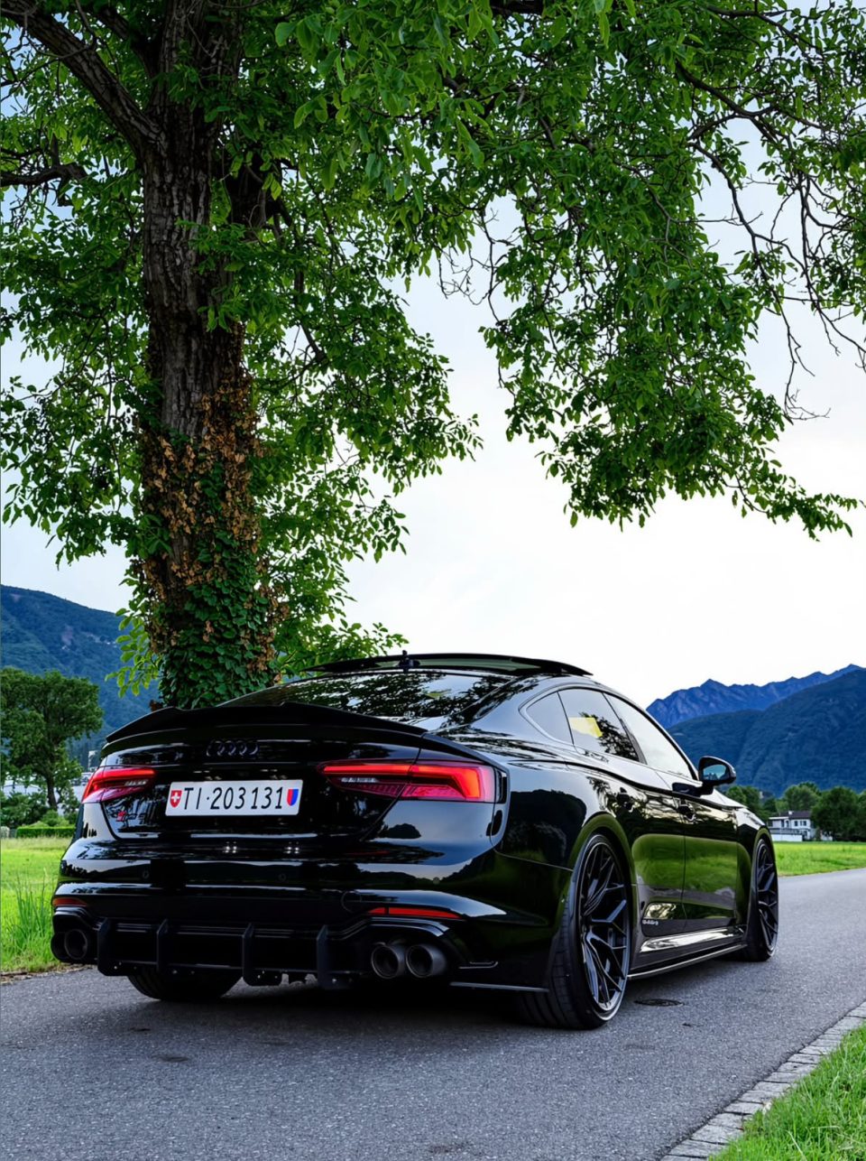 A club member’s Audi RS