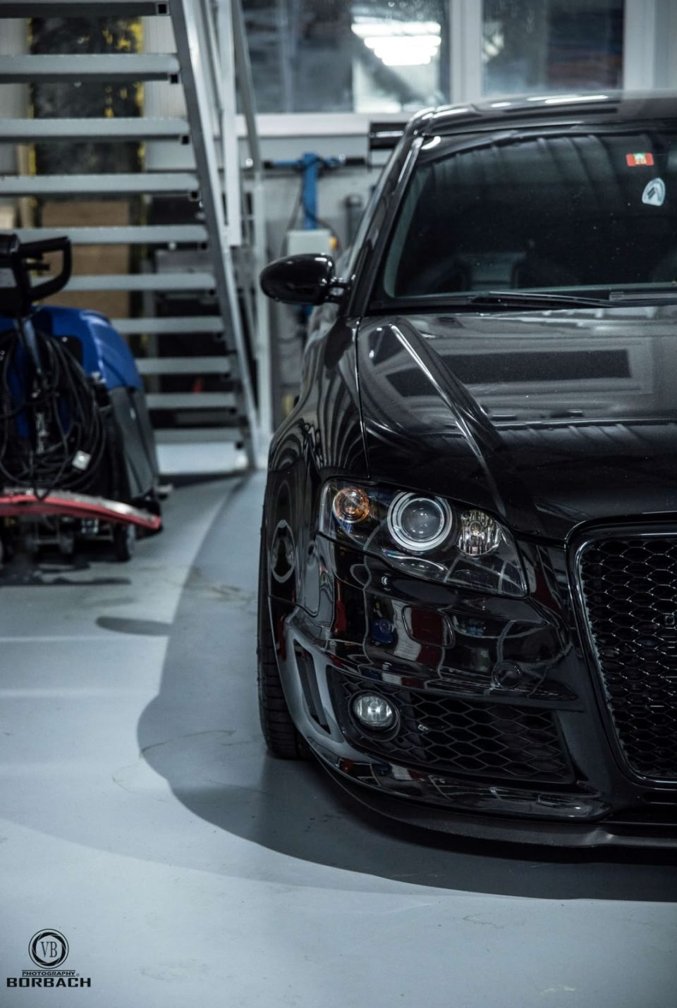 A club member’s Audi RS