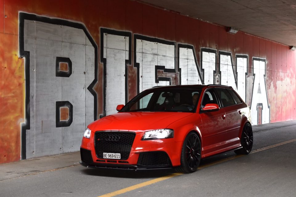 A club member’s Audi RS