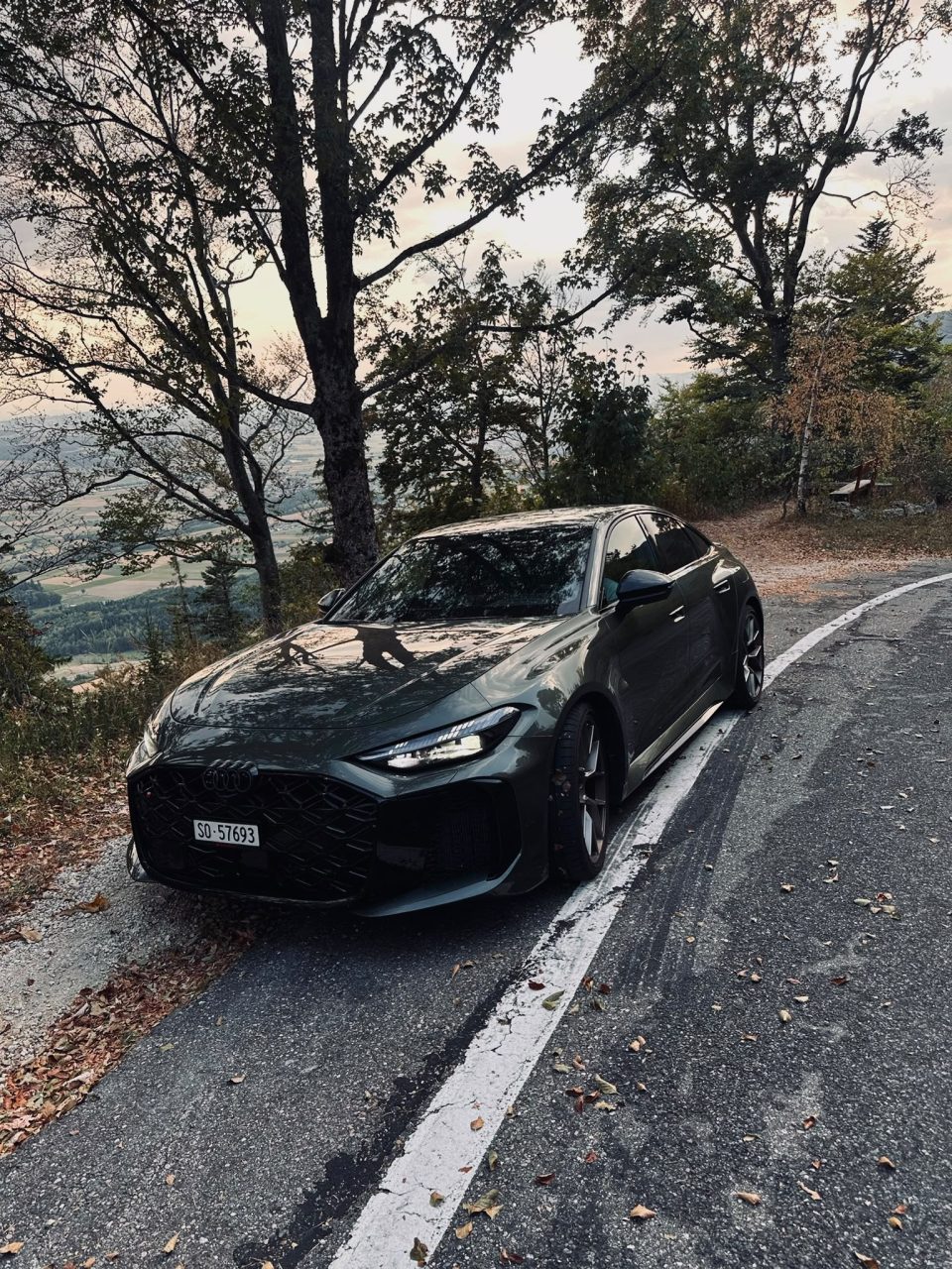 A club member’s Audi RS