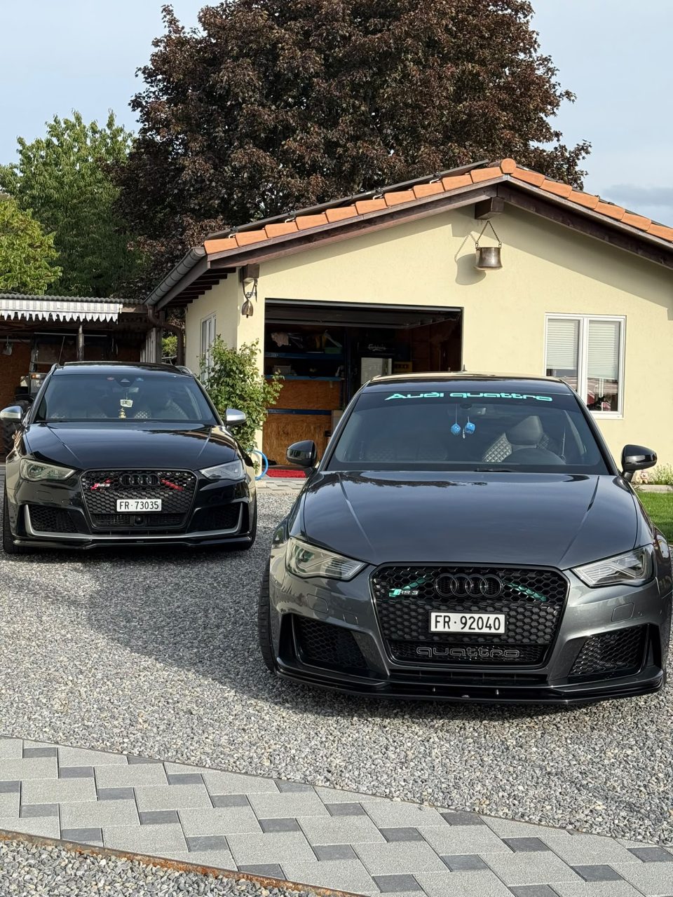 A club member’s Audi RS