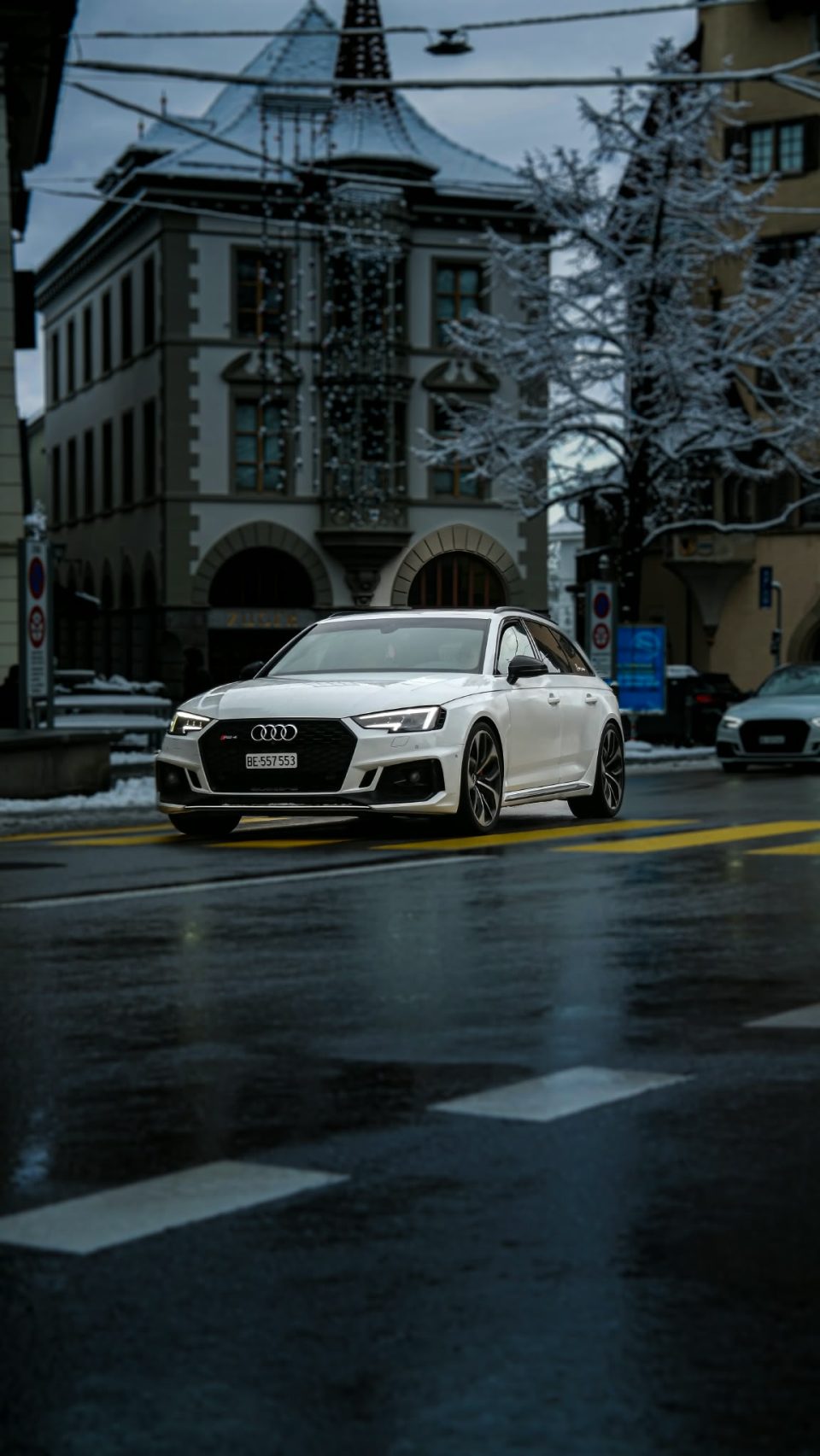 A club member’s Audi RS