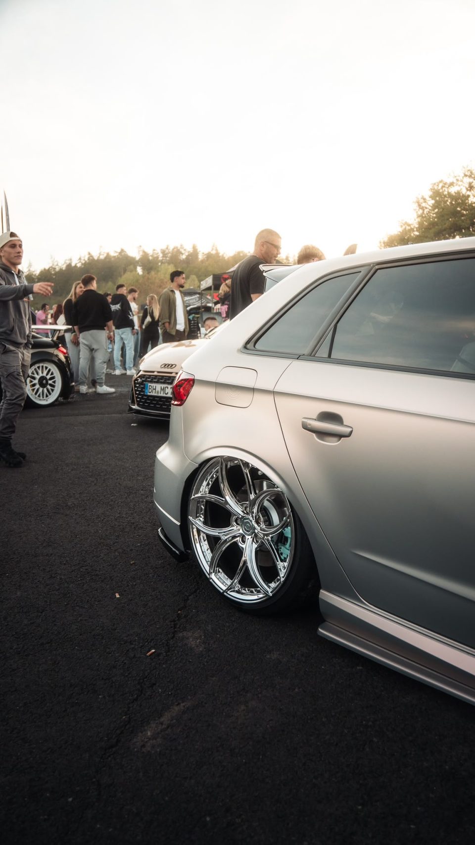 A club member’s Audi RS
