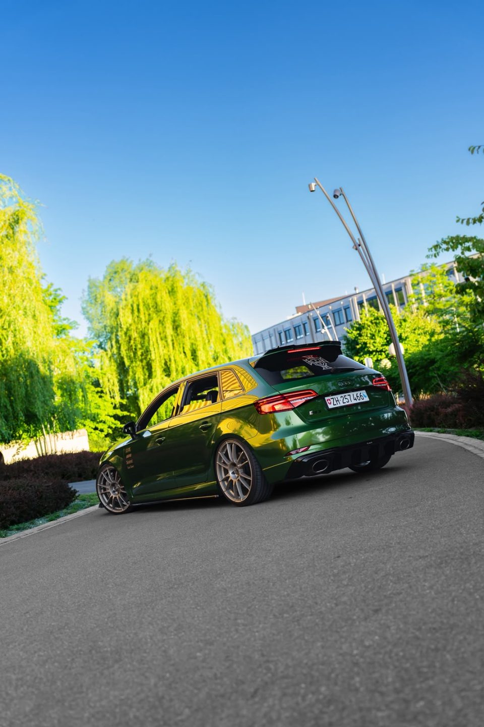 A club member’s Audi RS