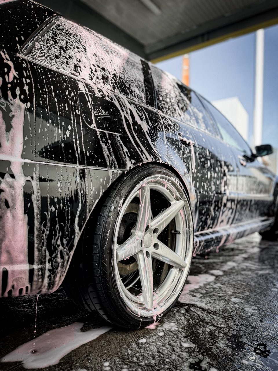 A club member’s Audi RS