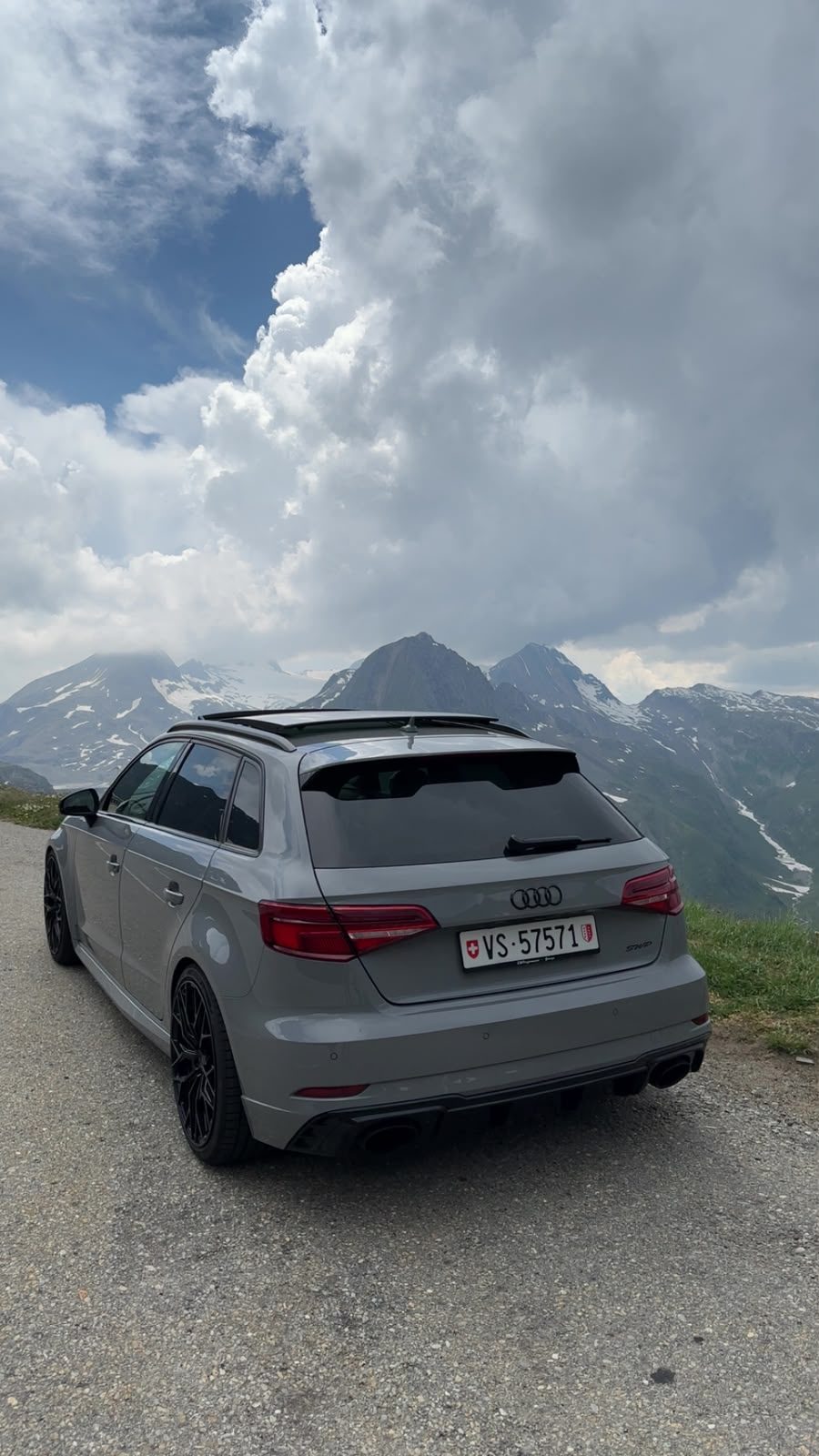 A club member’s Audi RS