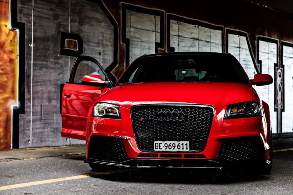 A club member’s Audi RS