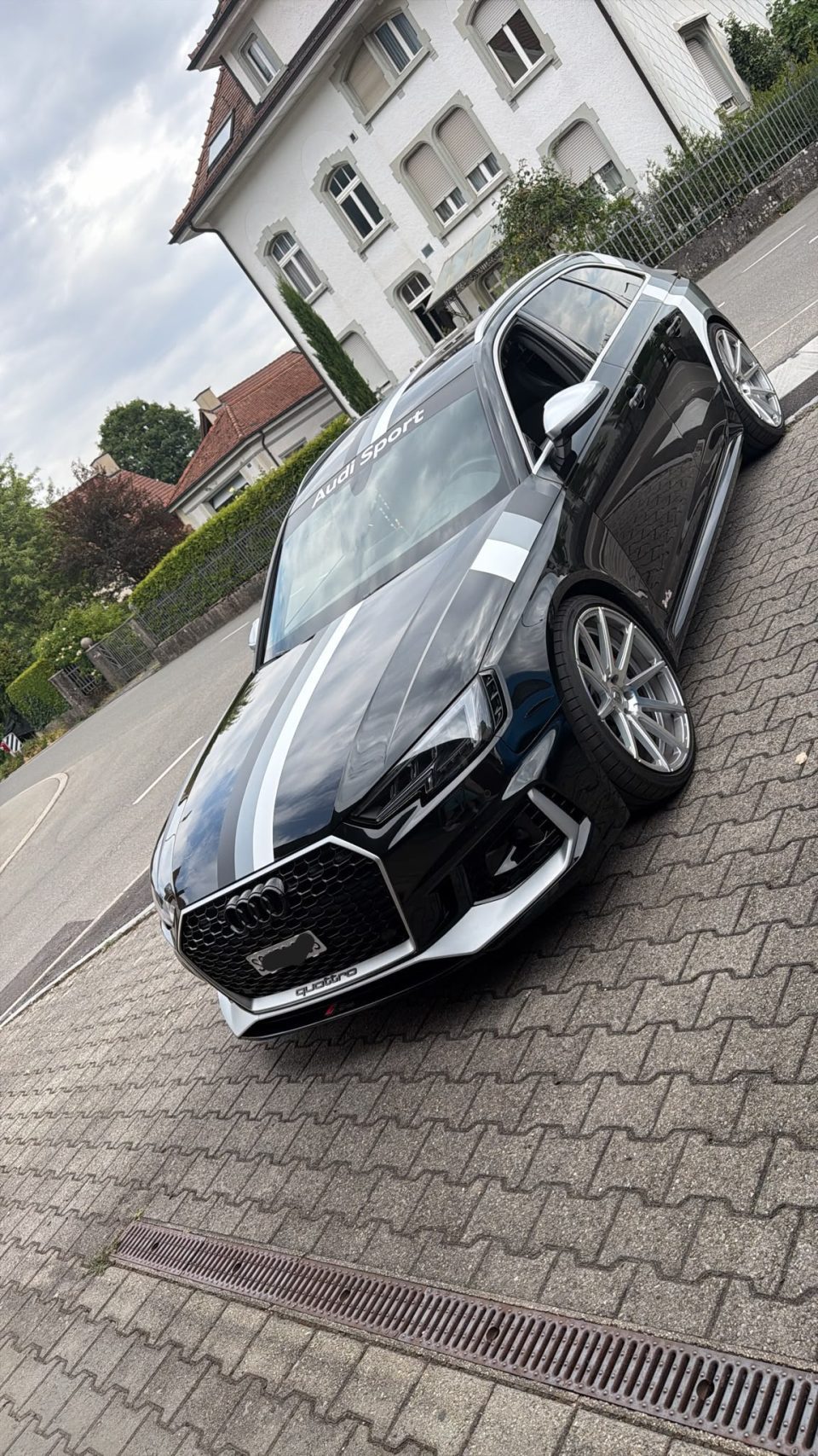 A club member’s Audi RS