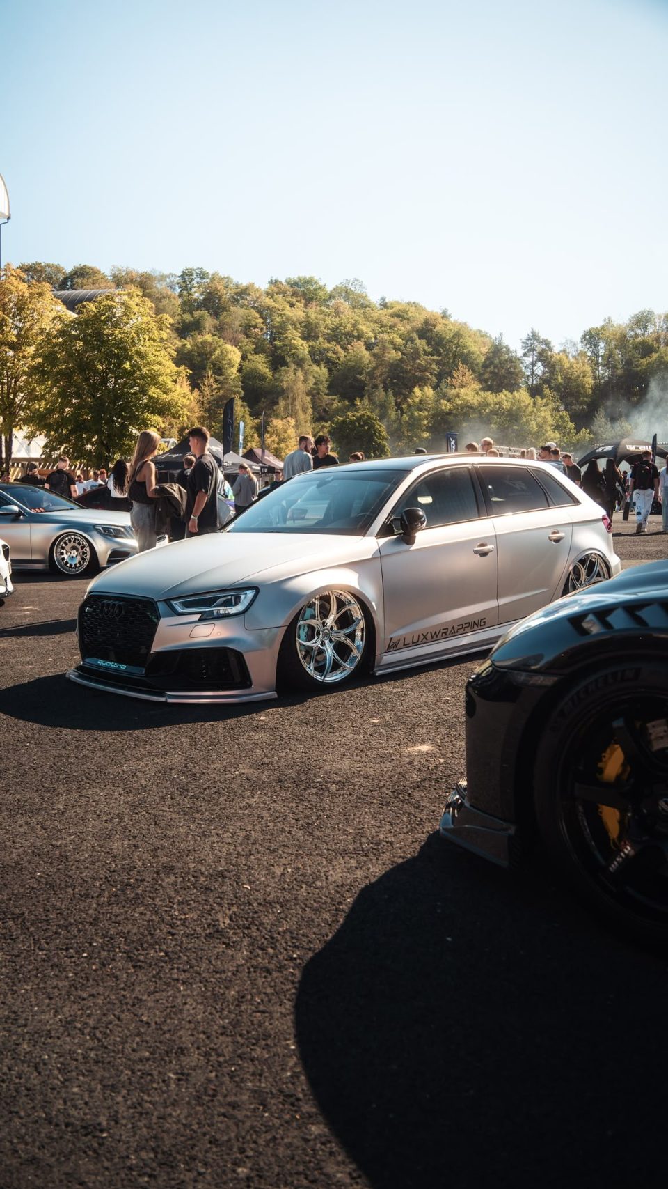 A club member’s Audi RS