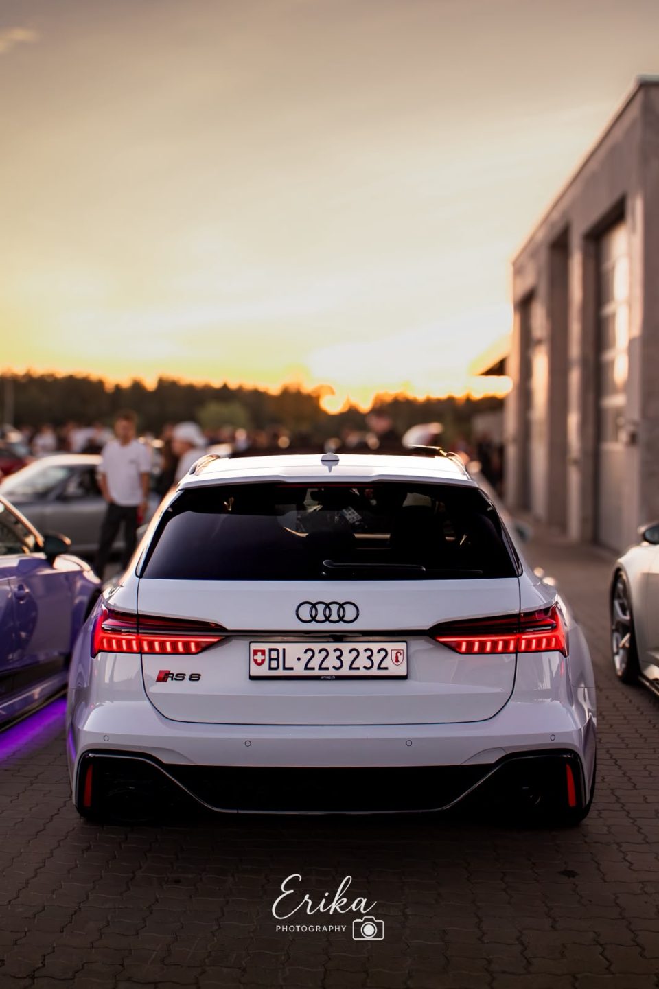 A club member’s Audi RS