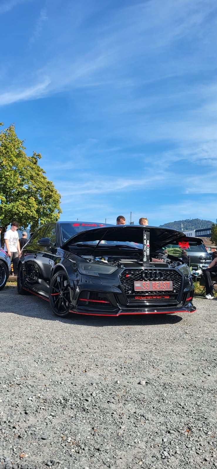 A club member’s Audi RS