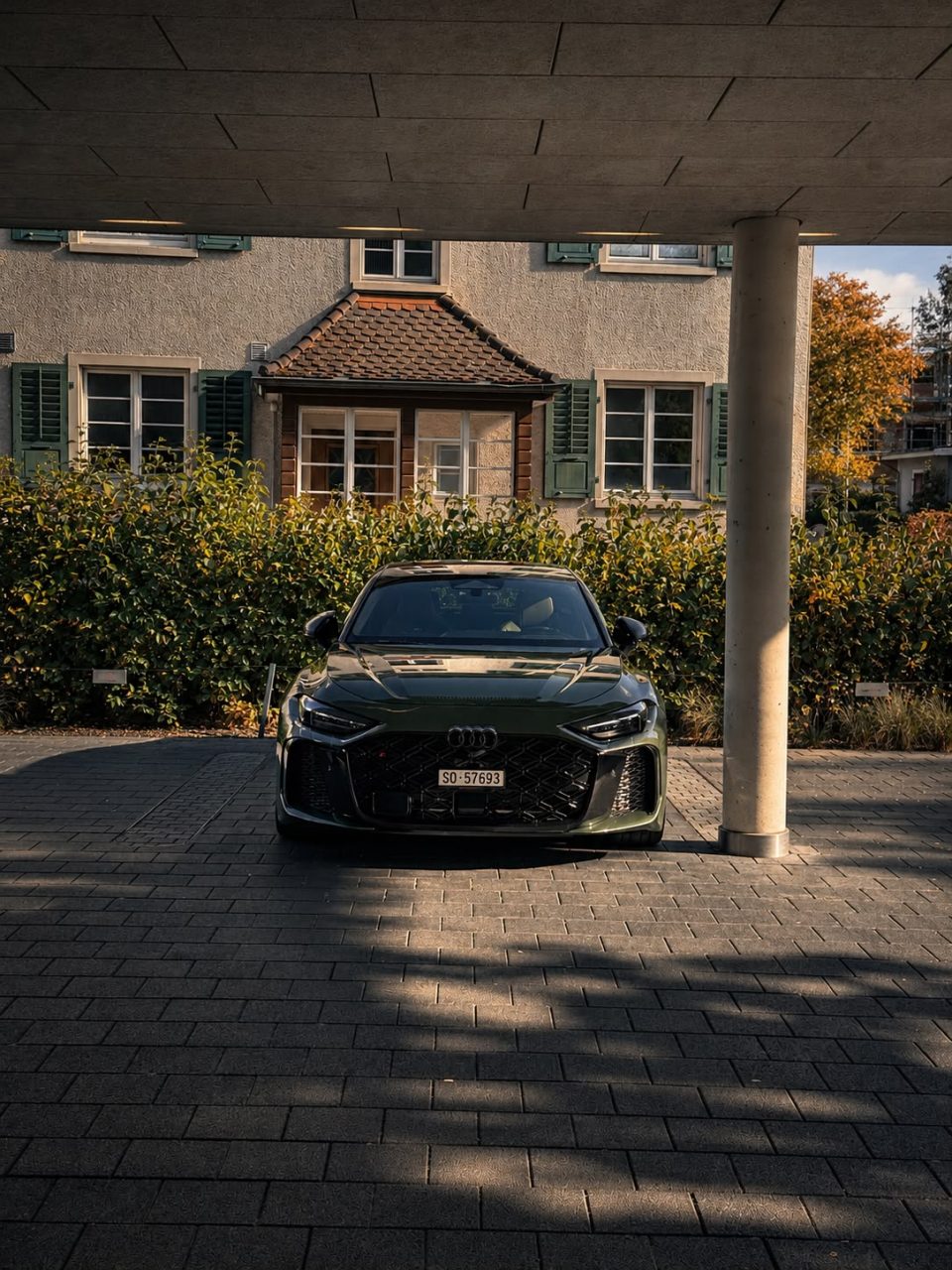 A club member’s Audi RS