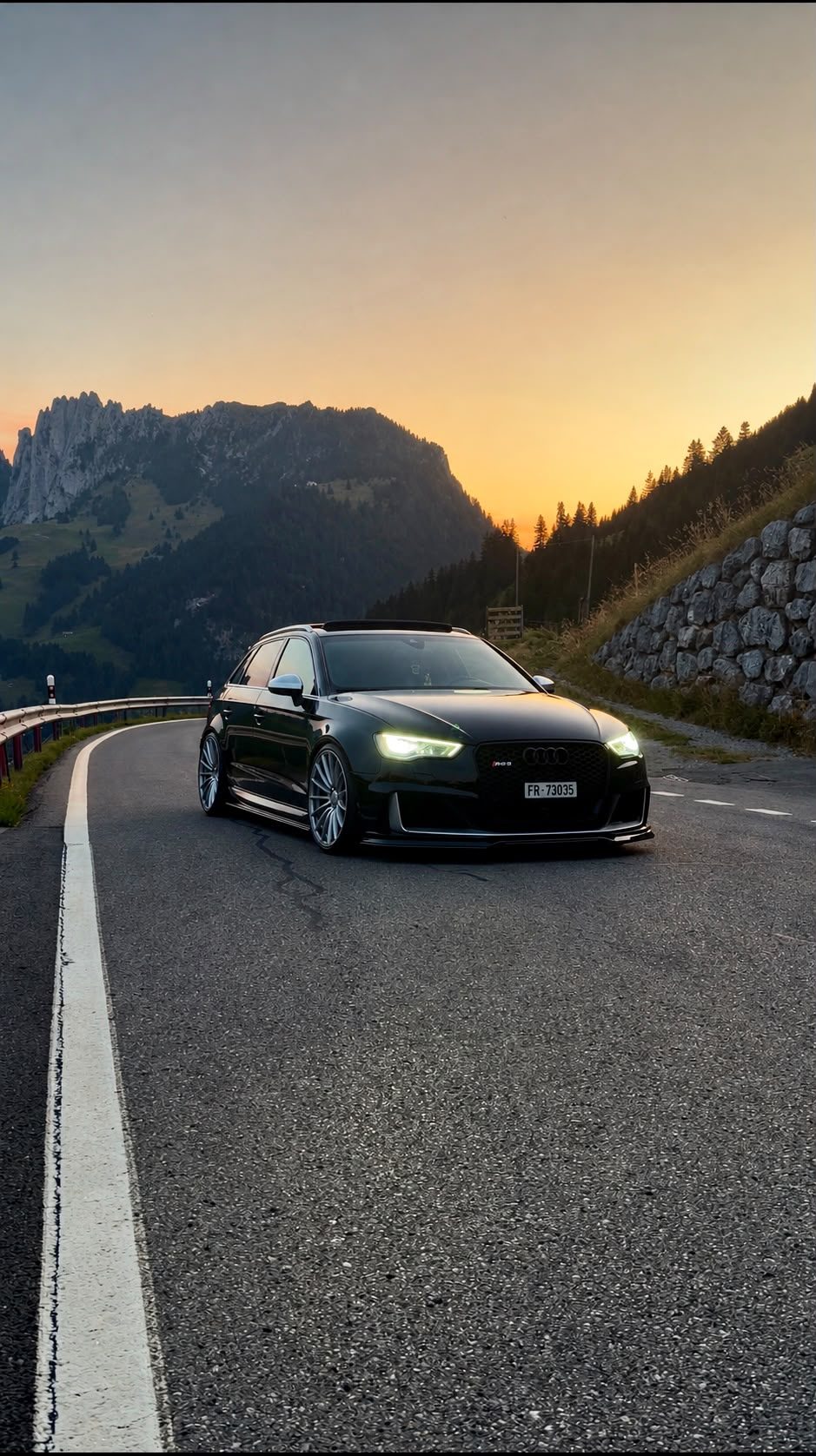 A club member’s Audi RS