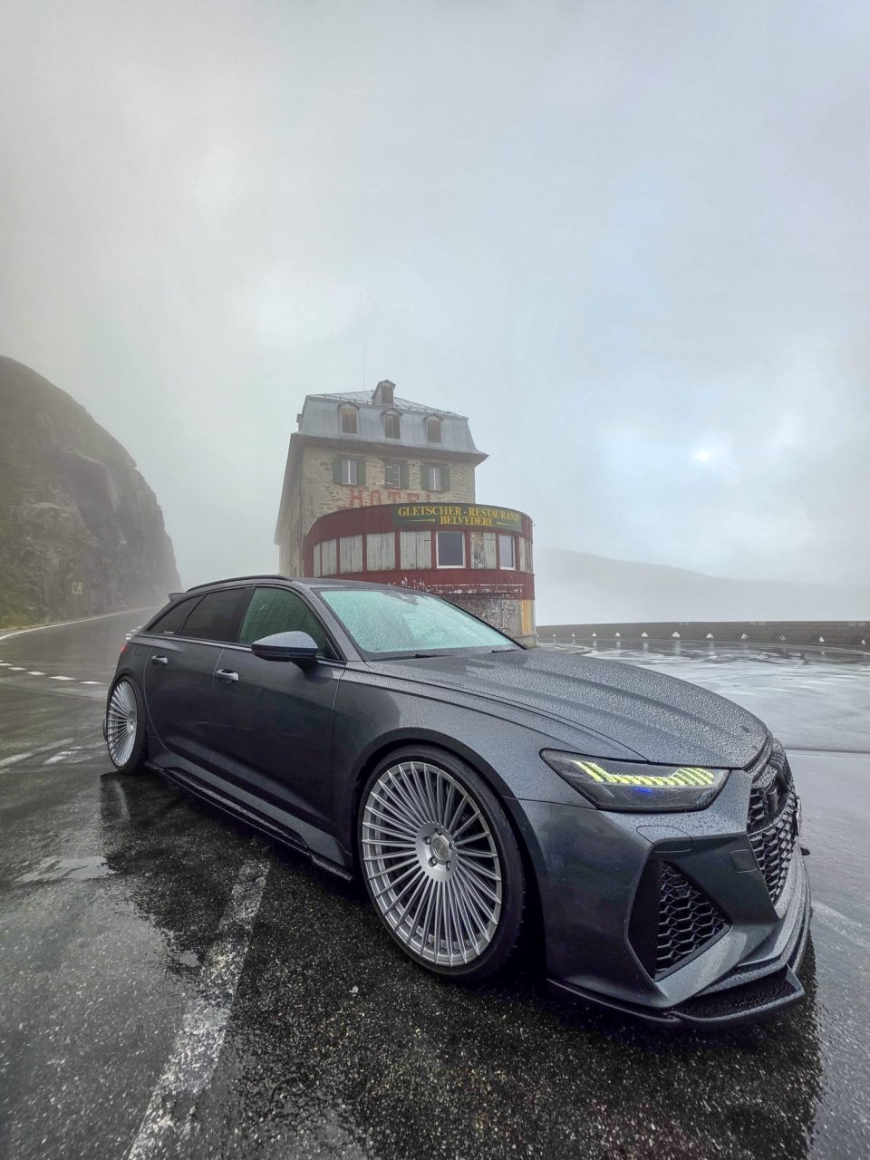 A club member’s Audi RS