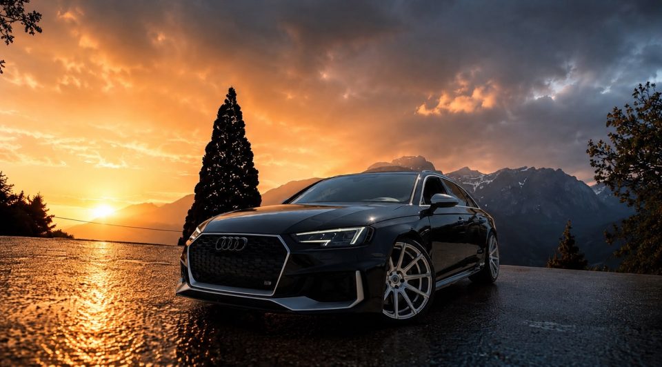 A club member’s Audi RS