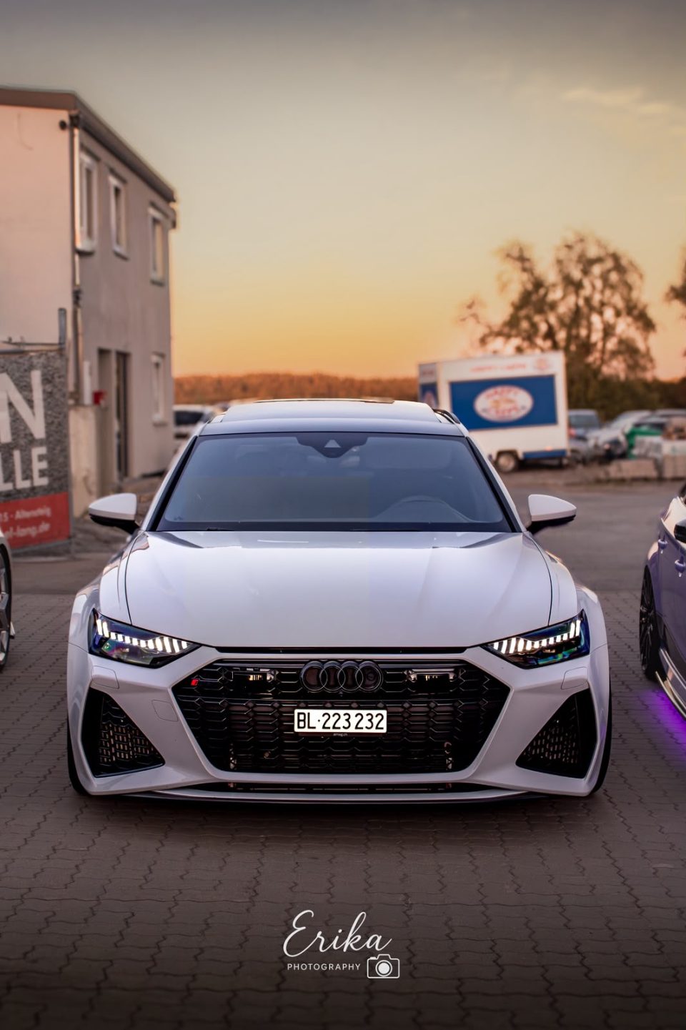 A club member’s Audi RS