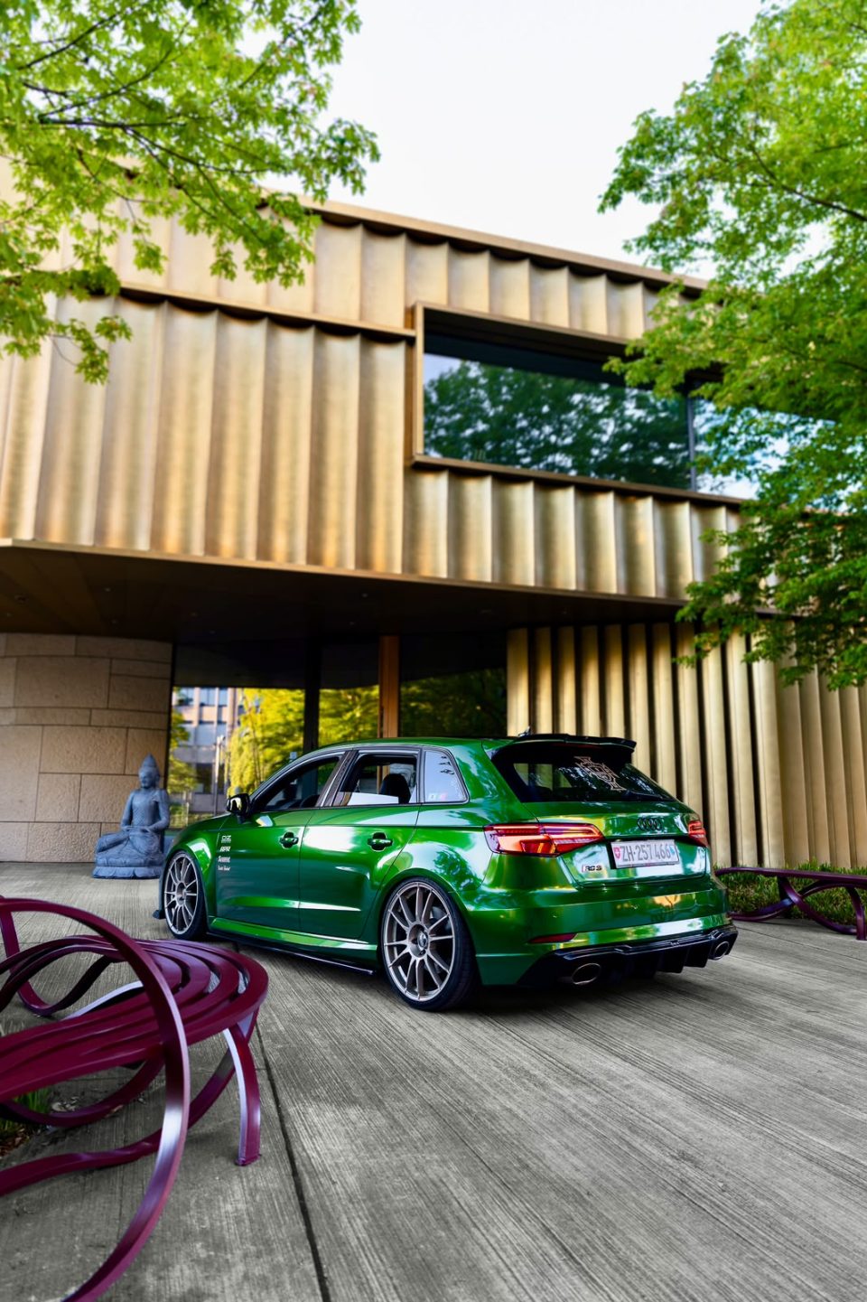 A club member’s Audi RS